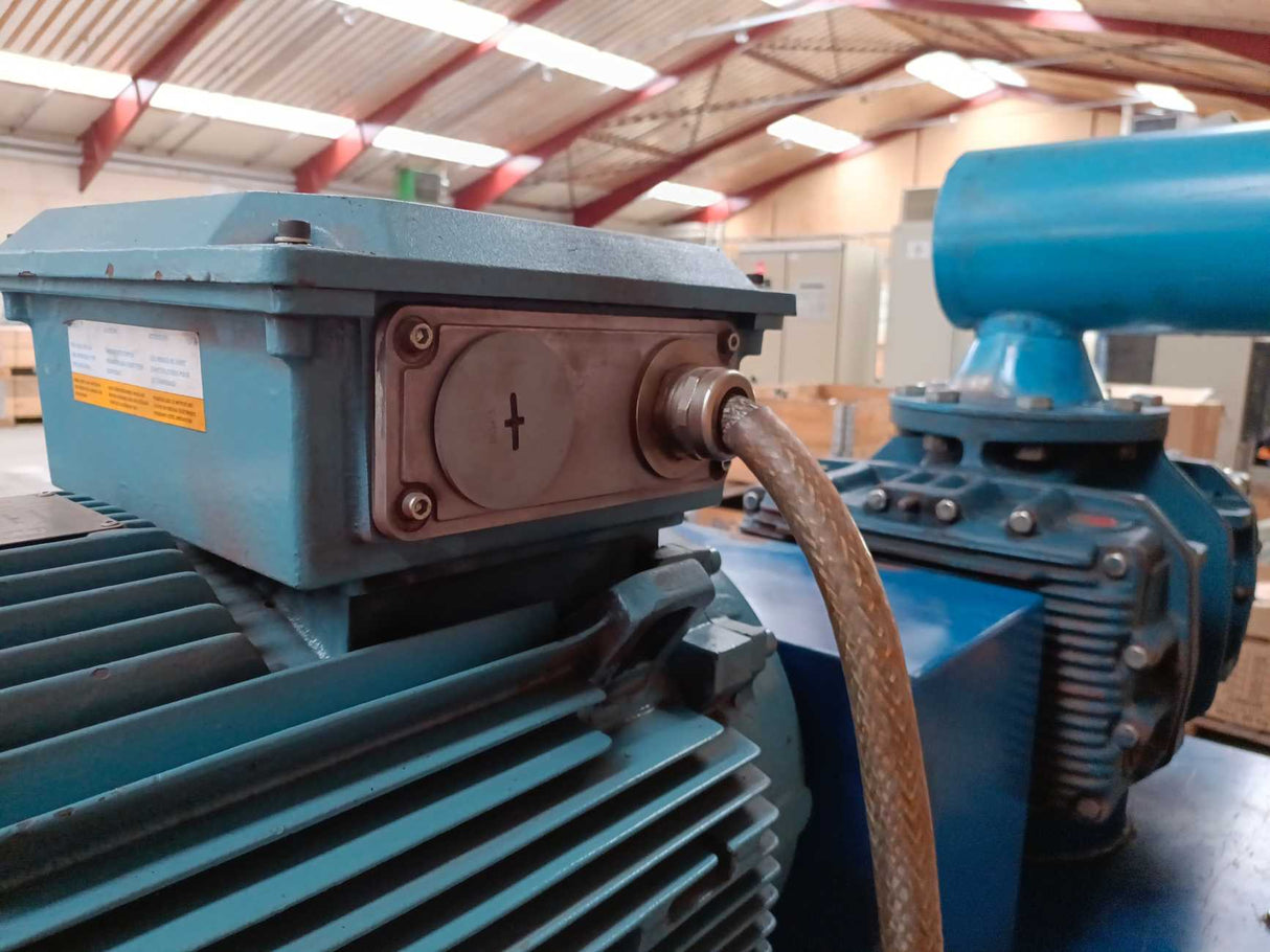 AERZEN GMA 13F7 Positive Displacement High Vacuum Blower w/ ABB Motor