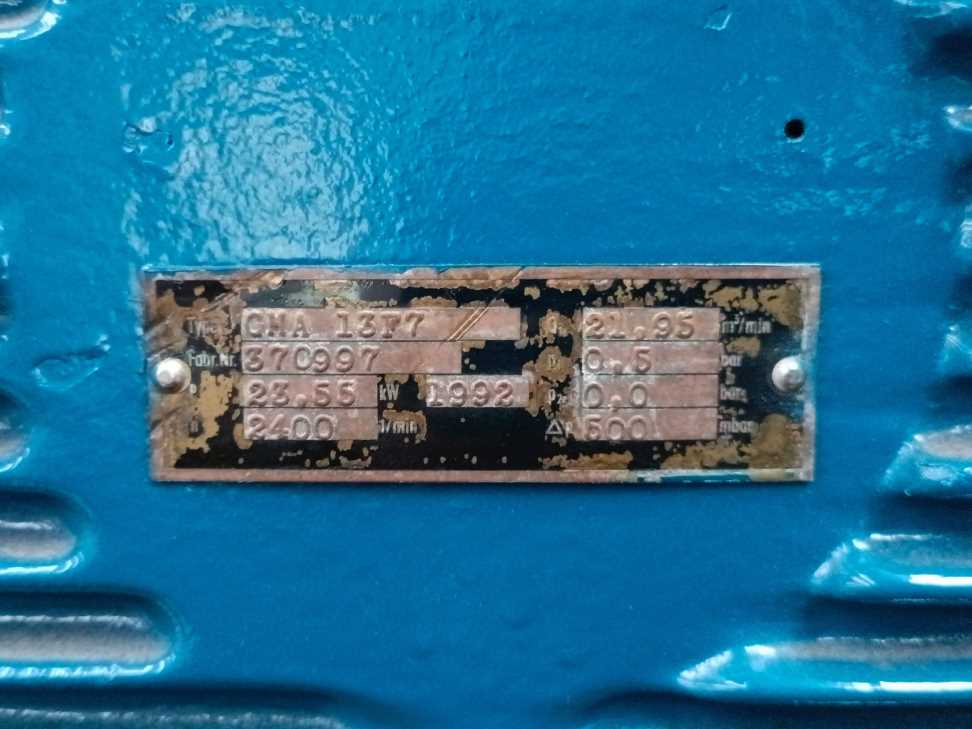 AERZEN GMA 13F7 Positive Displacement High Vacuum Blower w/ ABB Motor