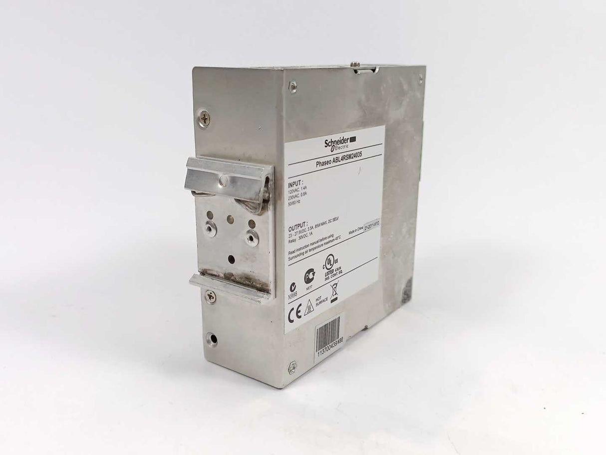 Schneider Electric ABL4RSM24035 Regulated Power Supply, 120..230V AC, 24V