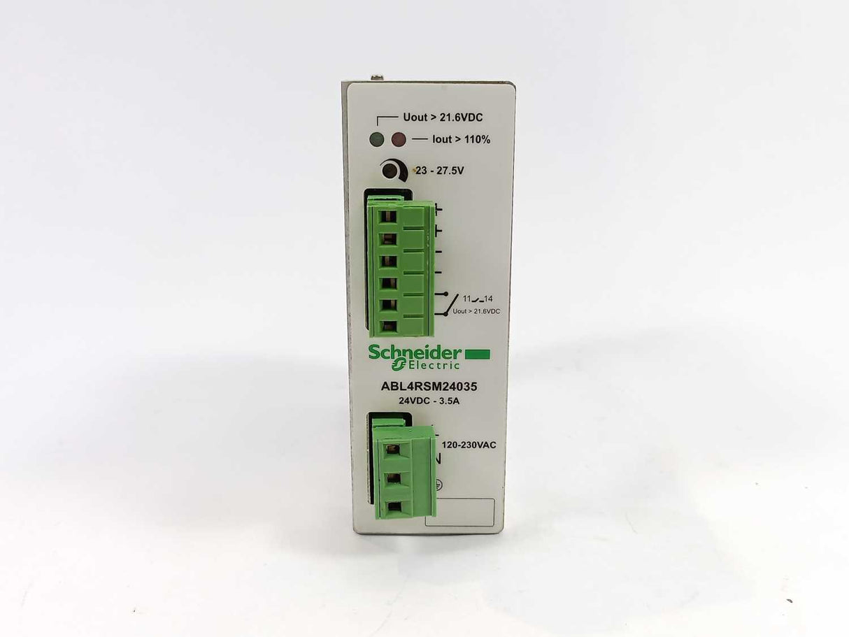 Schneider Electric ABL4RSM24035 Regulated Power Supply, 120..230V AC, 24V