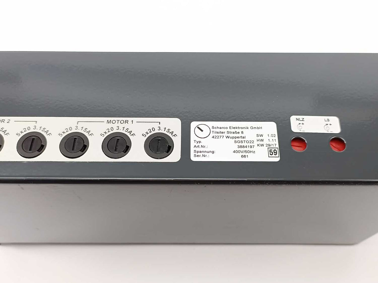 Scharco Elektronik GmbH SGSTO22 Checkout counter controls 3884197