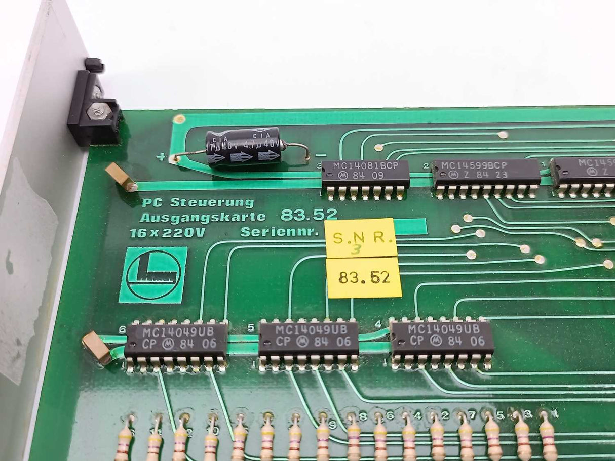HOMATIC PC-Steuerung 83.52 Output card 16x200V