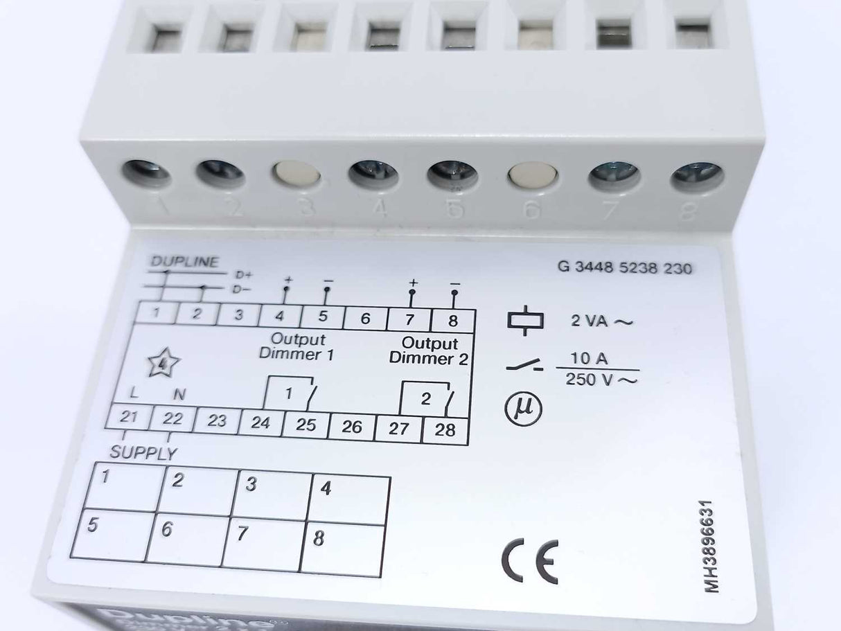 Carlo Gavazzi G3448 5238 230 2-output Lighting Scene Dimmer