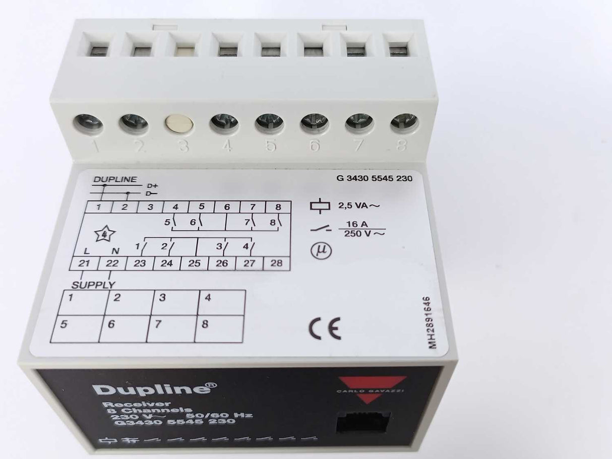 Carlo Gavazzi G3430 5545 230 Receiver for Digital Signals