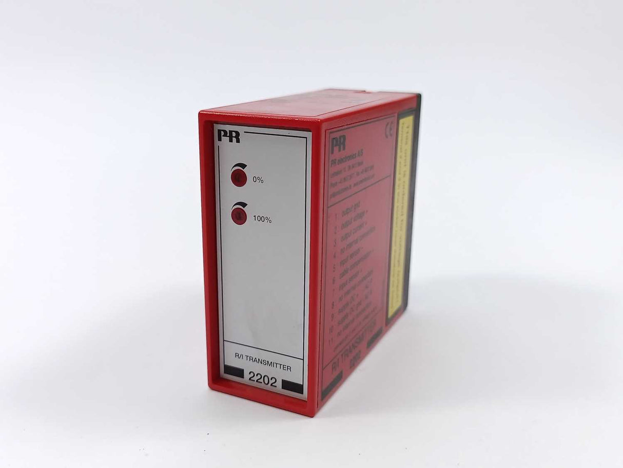 PR Electronics 2202L6D R/I TRANSMITTER Supply: 24V 0,9W