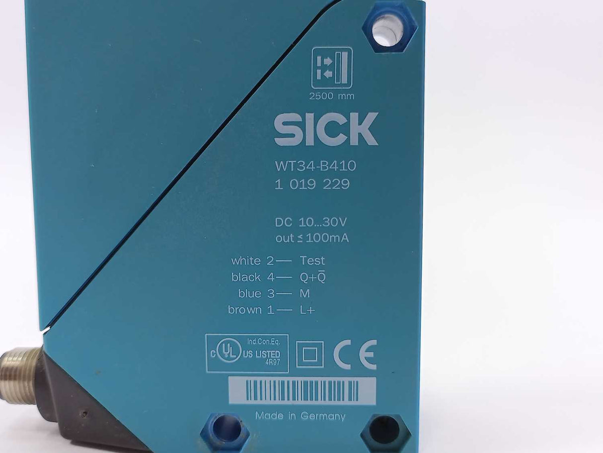 SICK 1019229 WT34-B410 Photoelectric Proximity Sensor