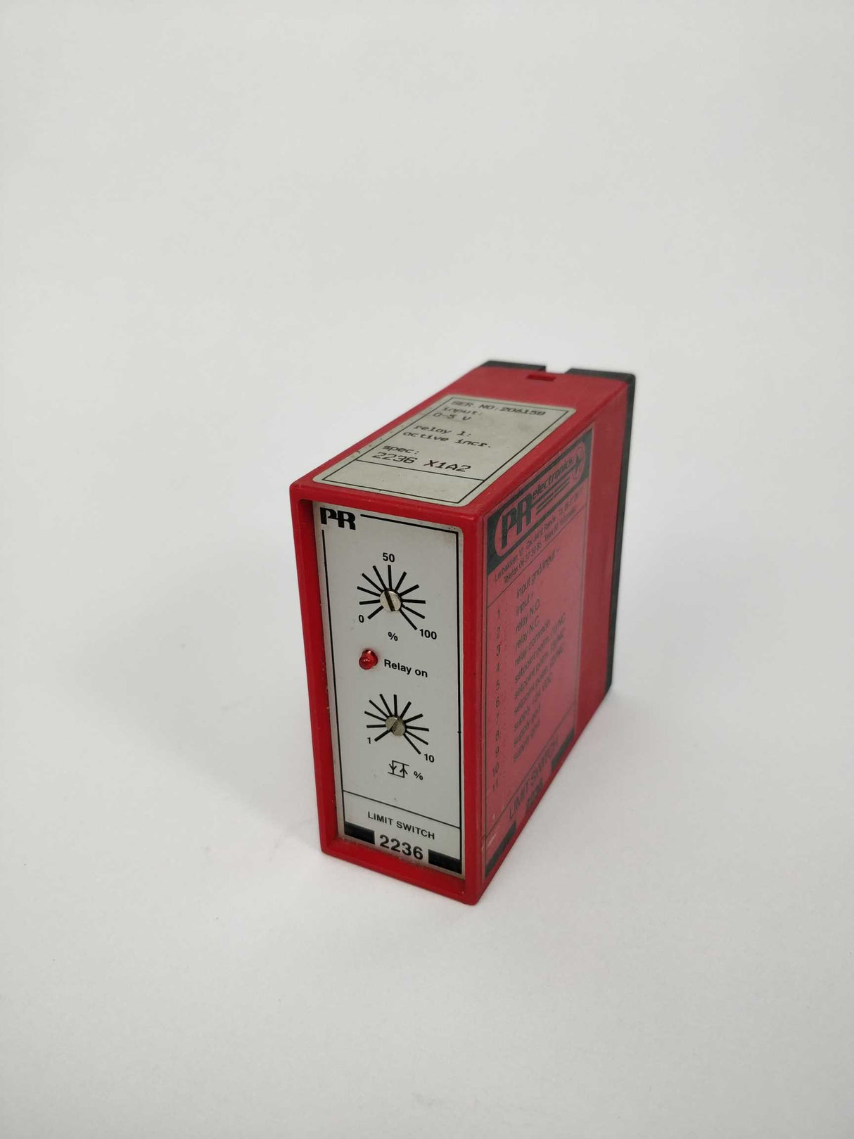 PR Electronics 2236 X1A2 Limit Switch