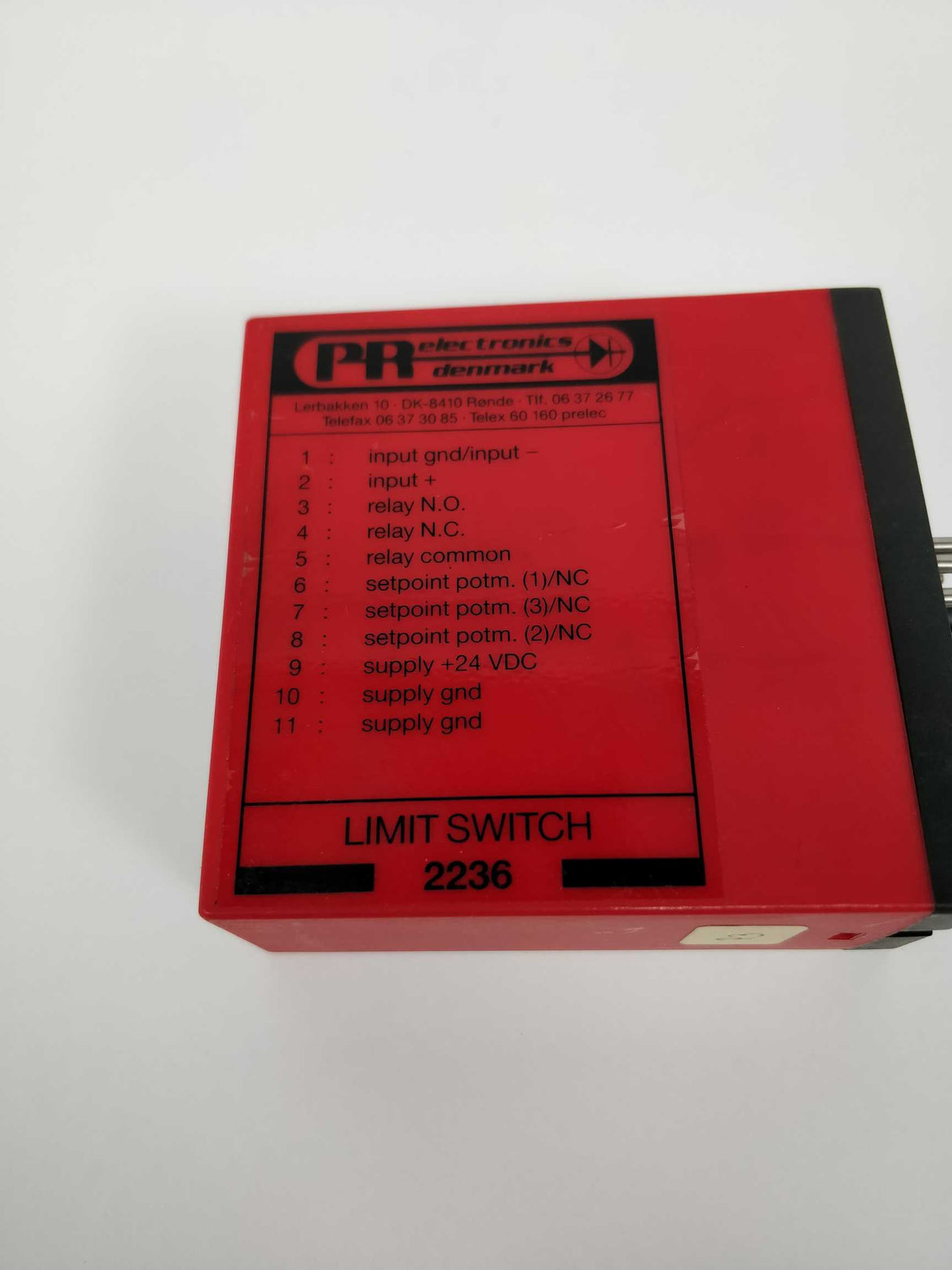 PR Electronics 2236 X2B2 Limit Switch