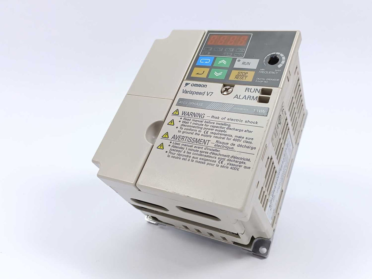 OMRON / YASKAWA CIMR-V7AZ40P2 Varispeed V7 Inverter Drive