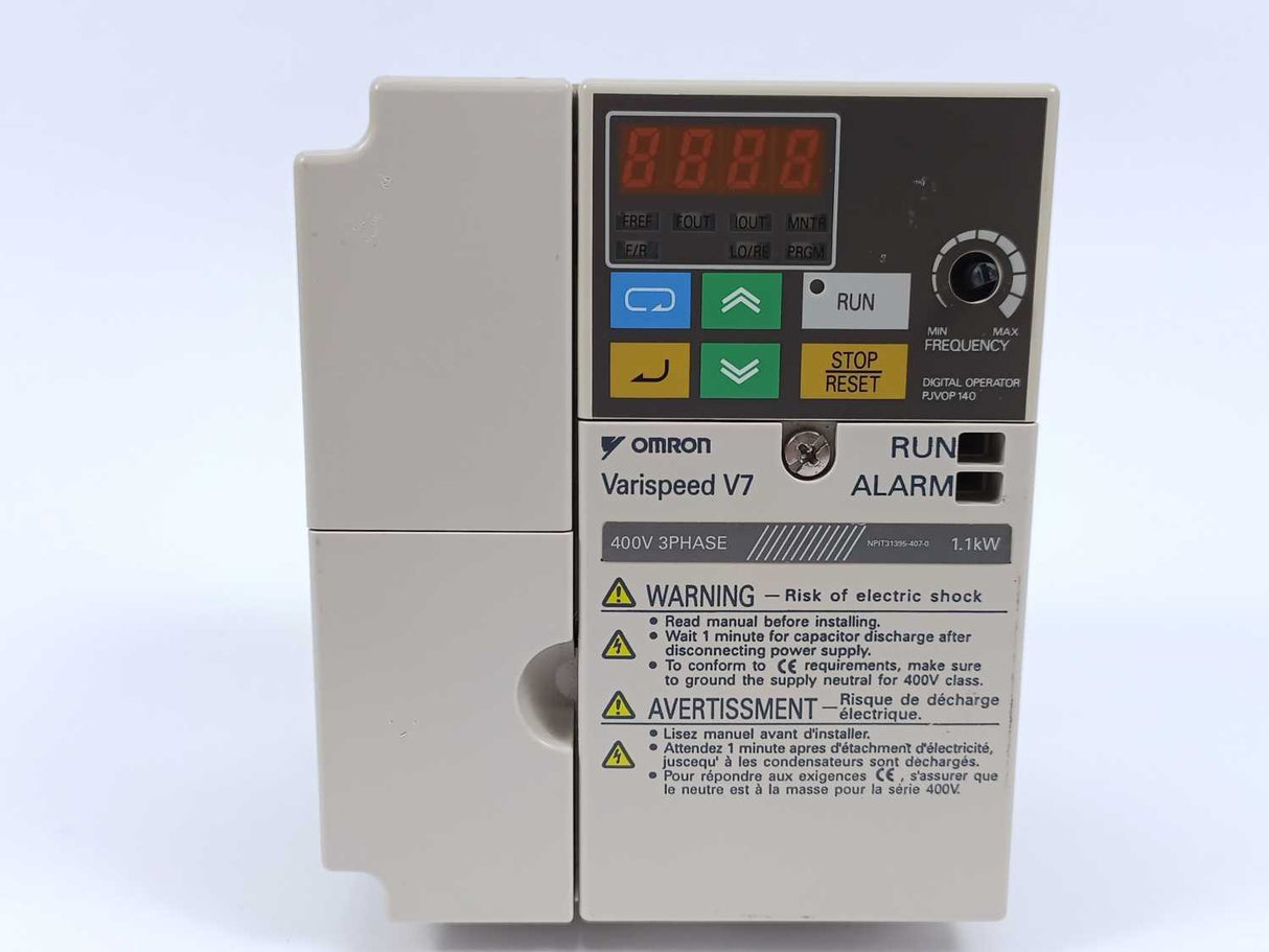 OMRON / YASKAWA CIMR-V7AZ40P2 Varispeed V7 Inverter Drive
