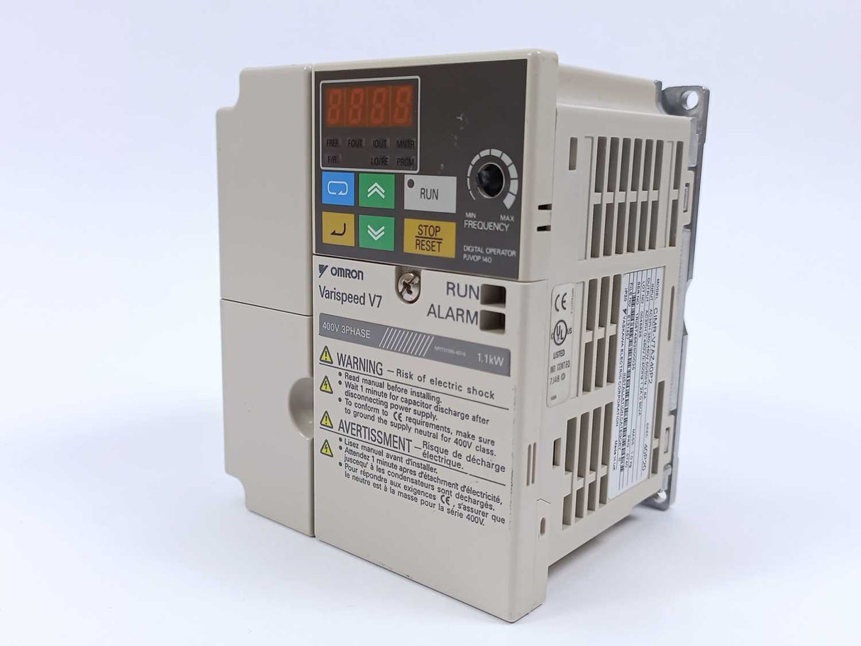 OMRON / YASKAWA CIMR-V7AZ40P2 Varispeed V7 Inverter Drive