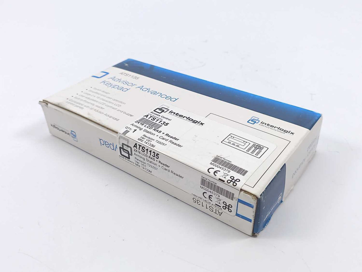 Interlogix ATS1135 Advisor Advanced Keypad