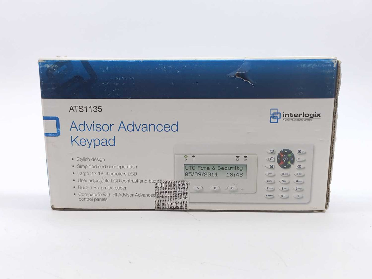 Interlogix ATS1135 Advisor Advanced Keypad