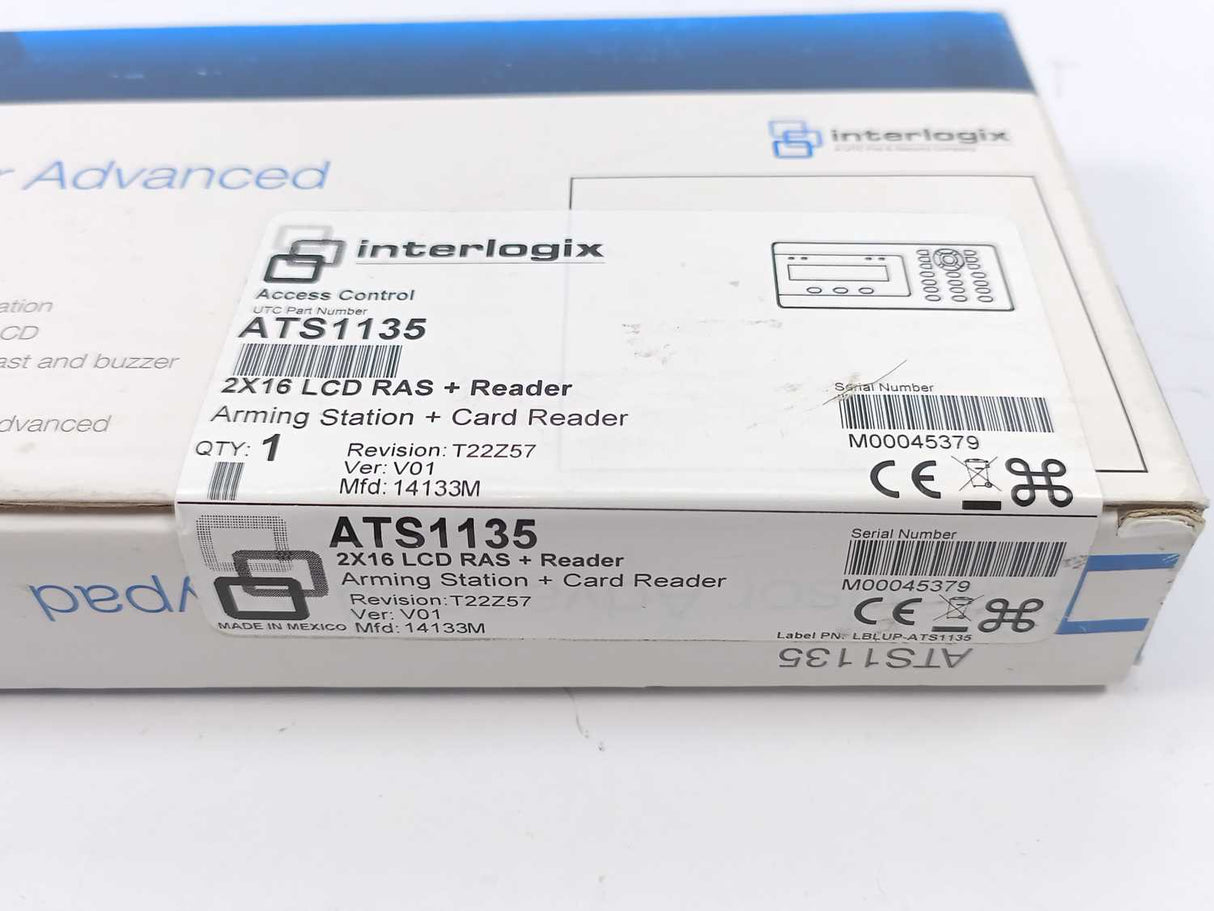 Interlogix ATS1135 Advisor Advanced Keypad