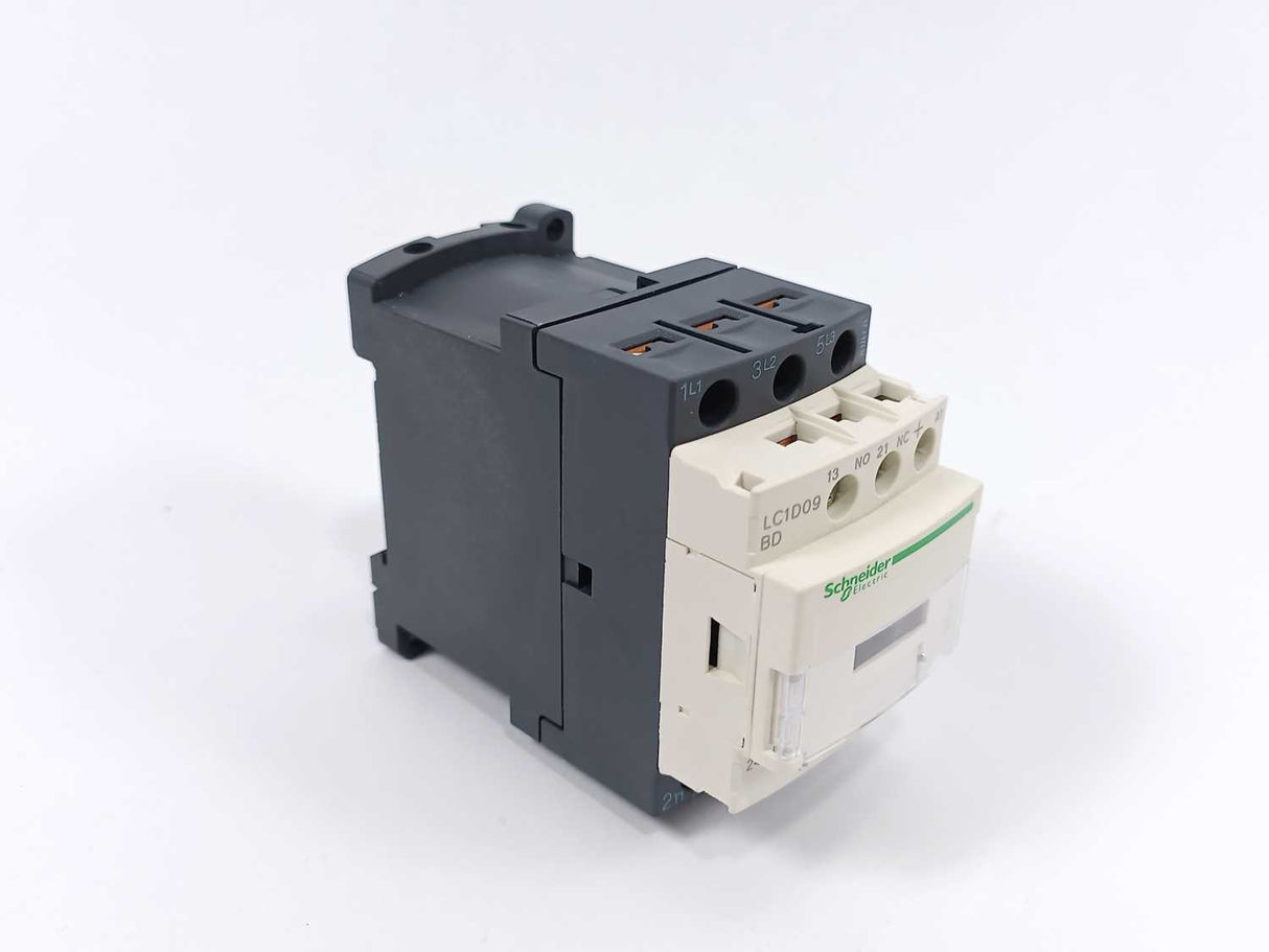 Schneider Electric LC1D09BD Contactor Coil: 24VDC