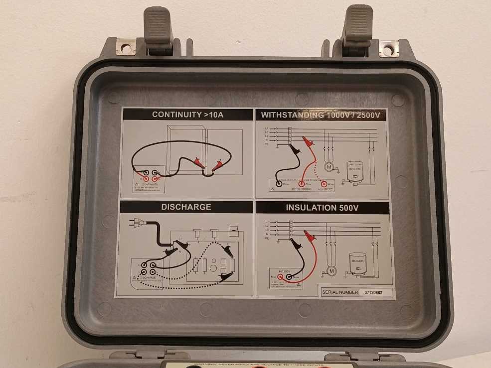 HT instruments FULLTEST 4058 Multifunction Tester, power up, do not reacht