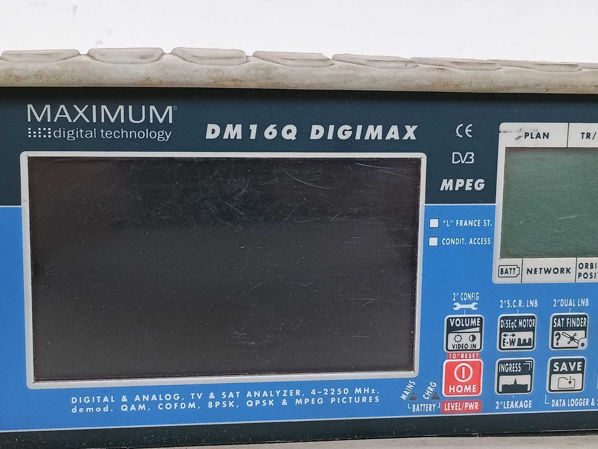 Maximum DM16Q DigiMax CATV & TV-SAT Signal Analyzer