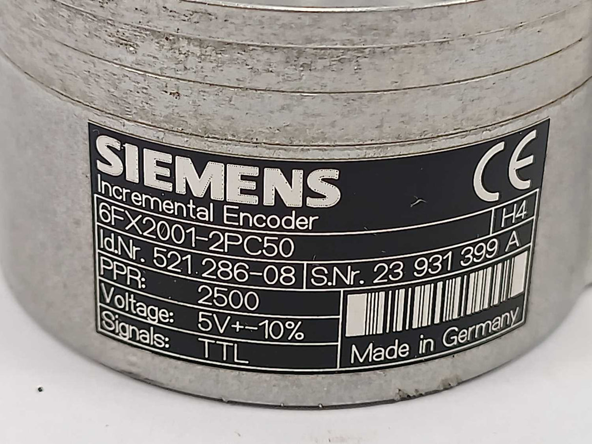 Siemens 6FX2001-2PC50 INCREMENTAL ENCODER
