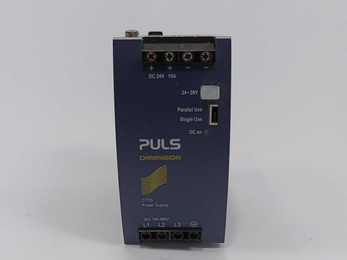Puls CT10.241 POWER SUPPLY 3-PHASE, 24V, 10A, 240W