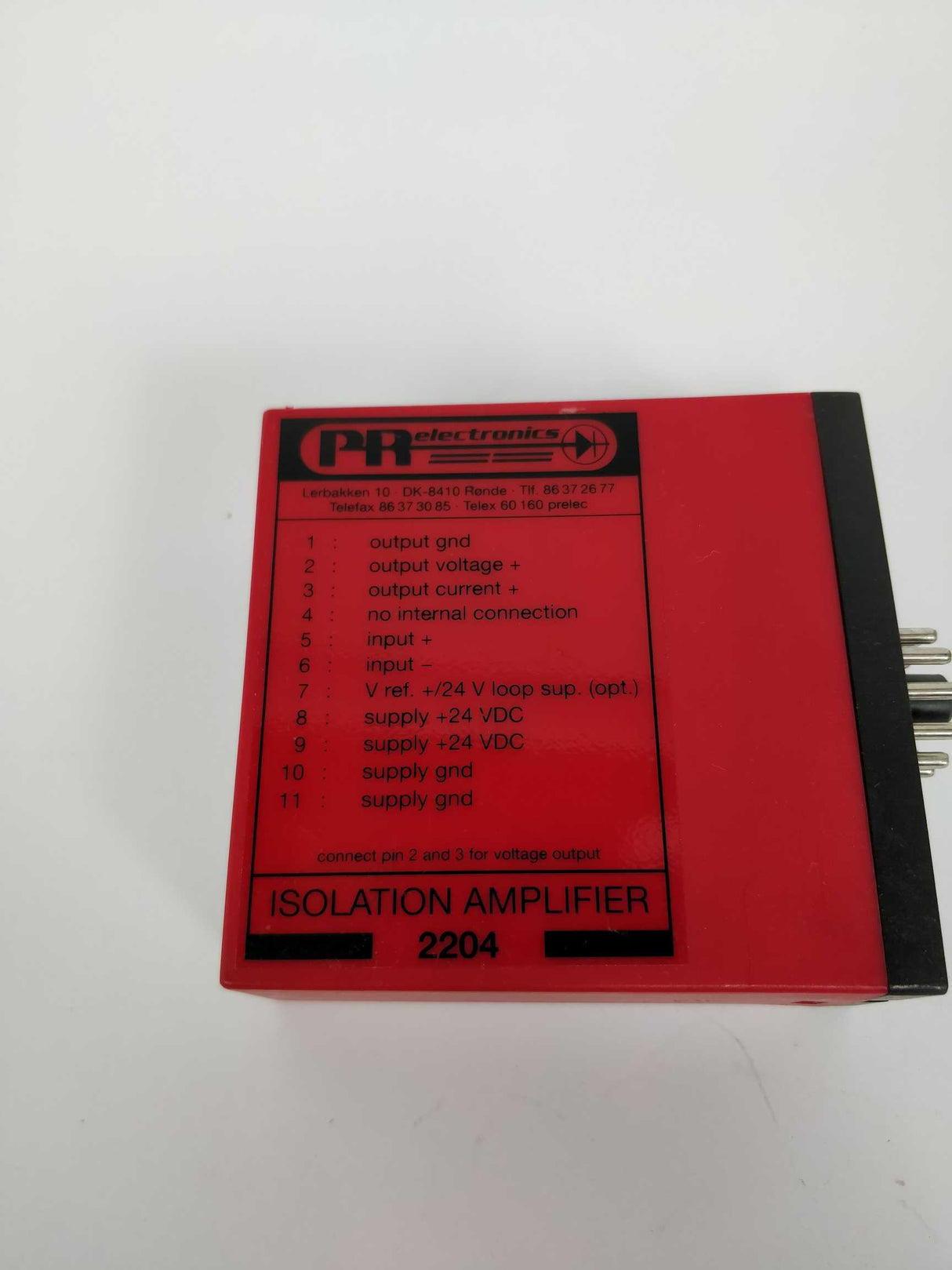 PR Electronics 2204 X2A Isolation Amplifier