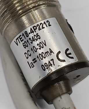 SICK 6013405 VTE18-4P2212 Photoelectric proximity sensor