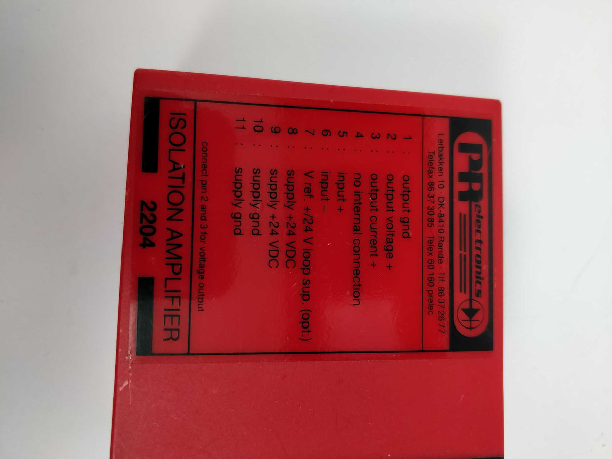 PR Electronics 2204 X2X Isolation Amplifier