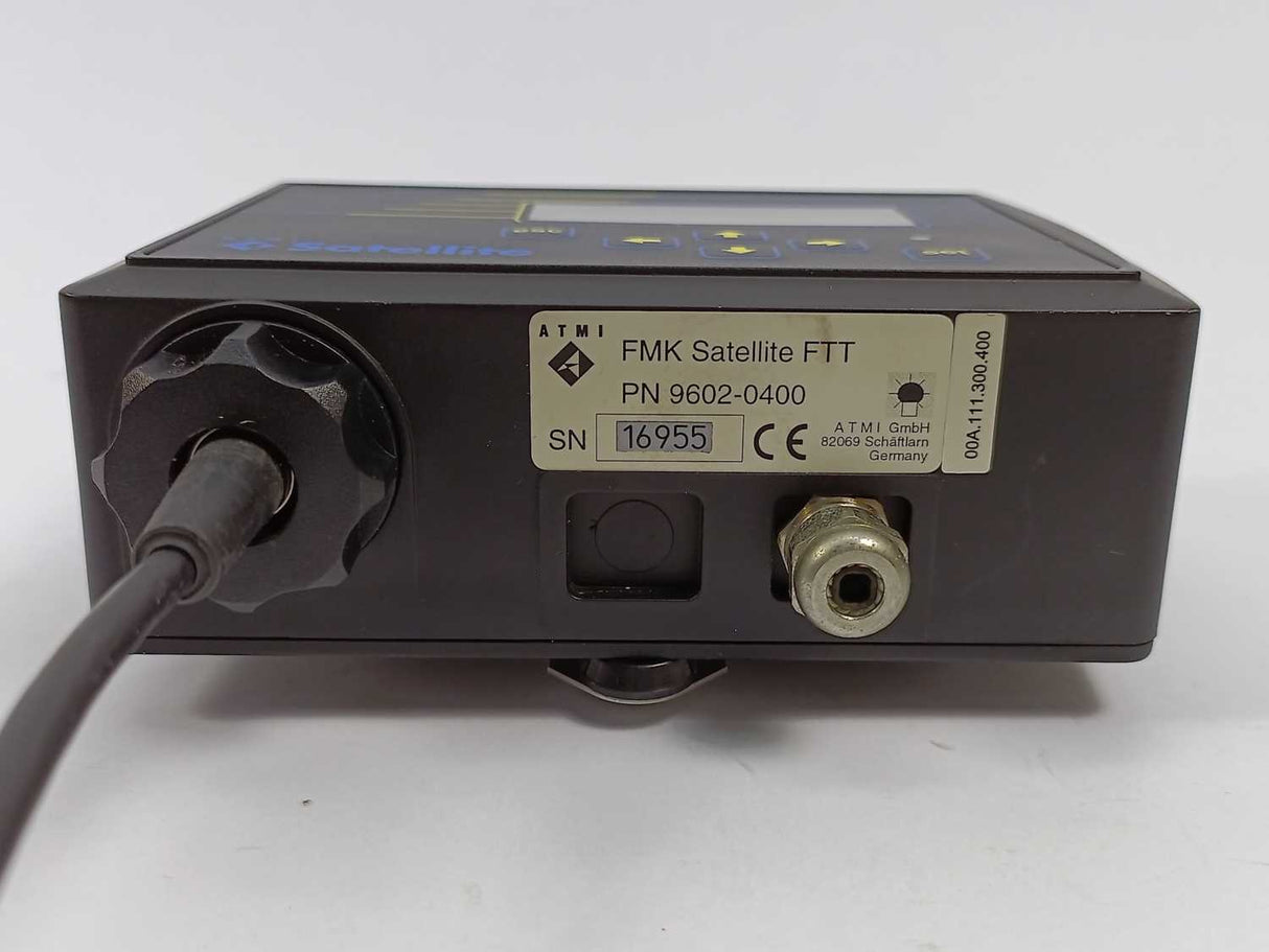ATMI 9602-0400 FMK Satellite FTT Continuous Gas Monitoring System w/o Sensor
