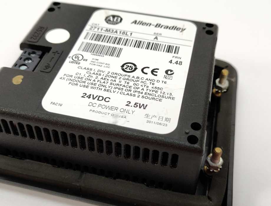 AB 2711-M3A18L1 Ser:A PanelView 300 Micro