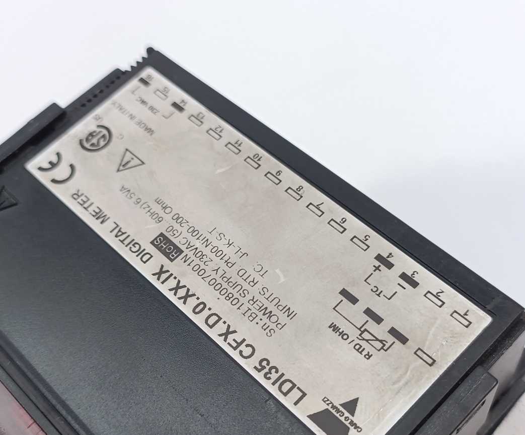 Carlo Gavazzi LDI35 CFX.D.0.XX.IX Digital Meter