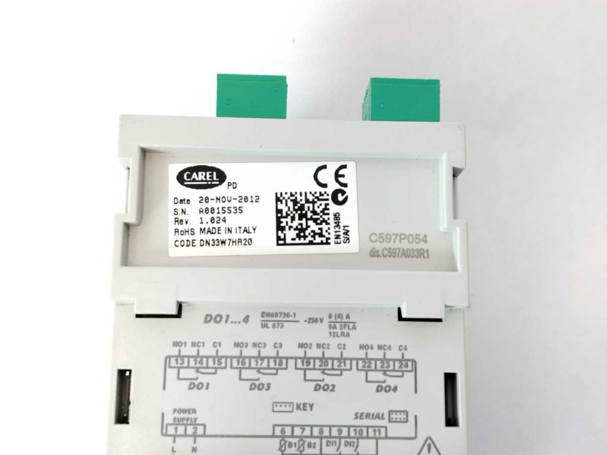 Carel DN33W7HR20 Temperature Regulator