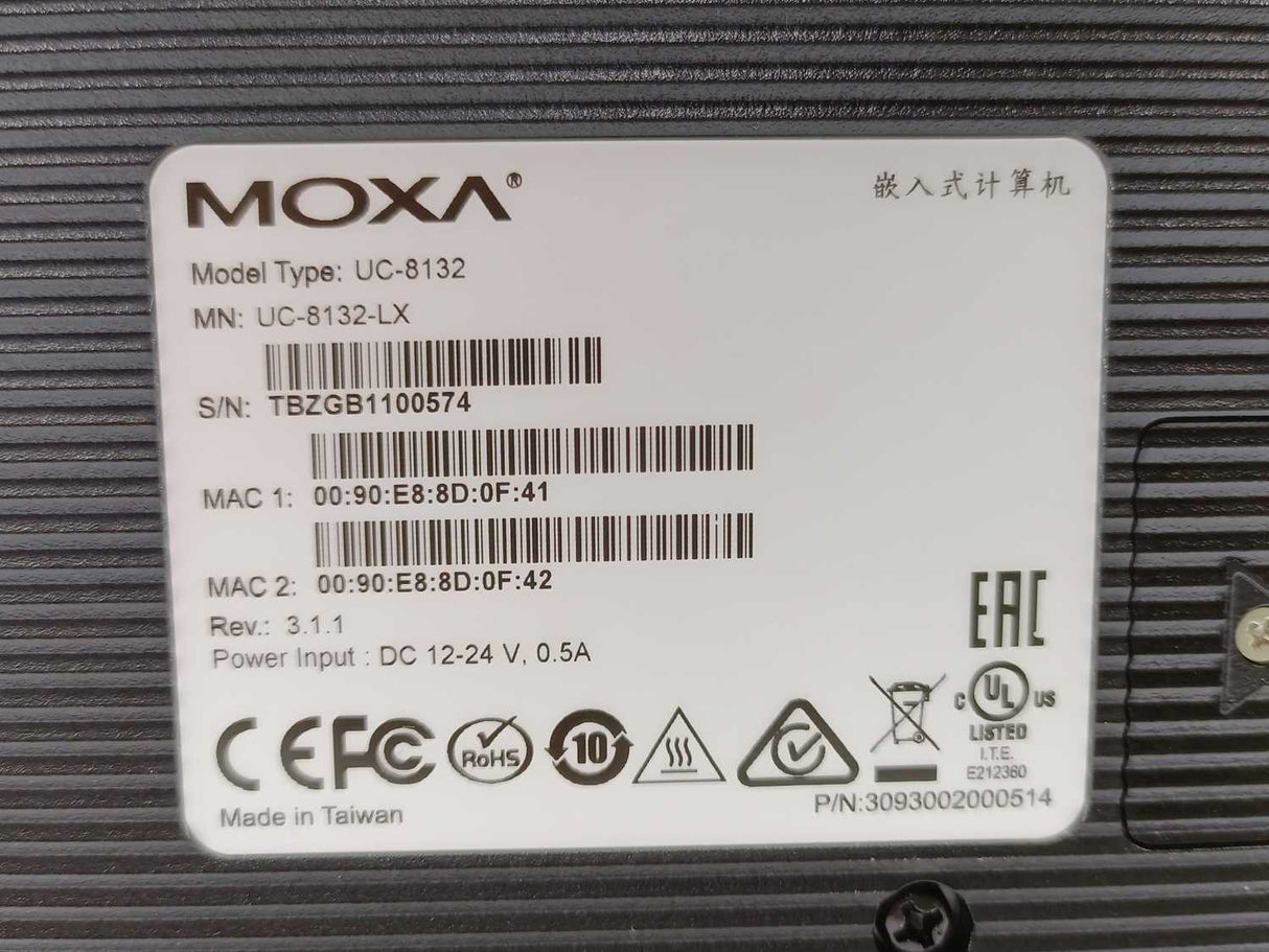 Moxa UC-8132 UC-8100 Arm-Based Computer