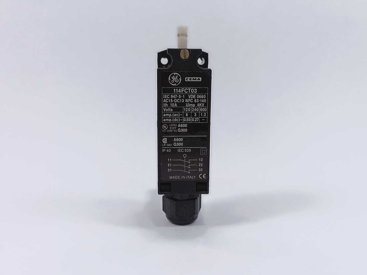 Cema 114FCT03 Safety Limit Switch