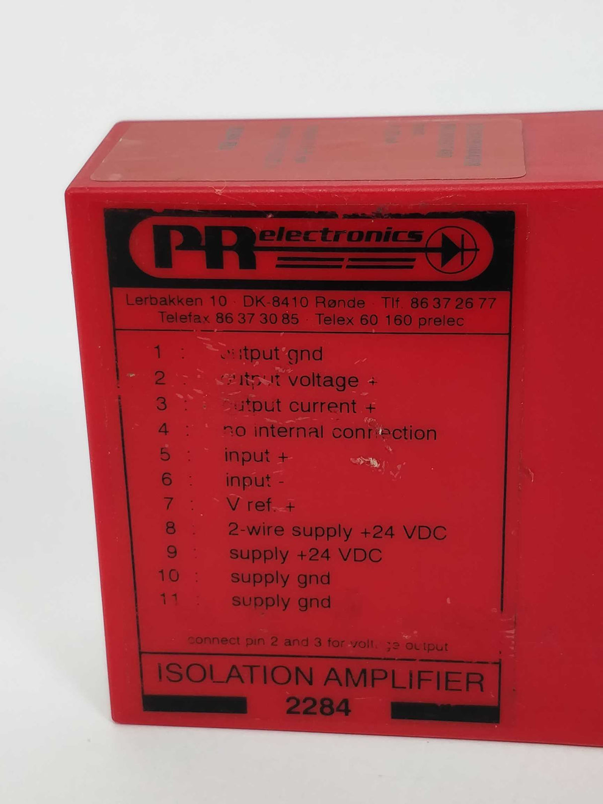 PR Electronics 2284 B3 Isolation Amplifier