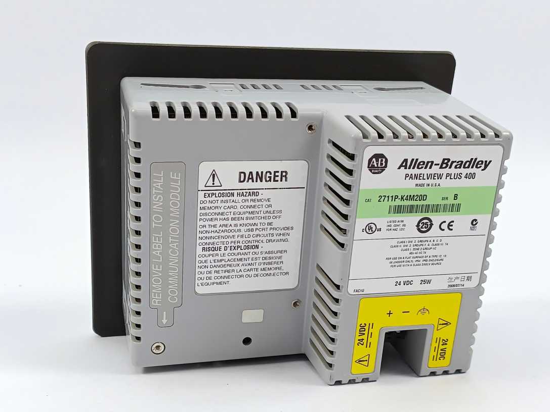 AB 2711P-K4M20D Ser. B PanelView Plus 400