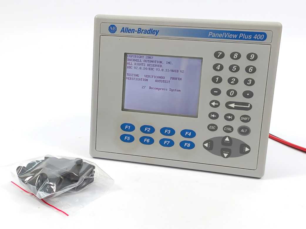 AB 2711P-K4M20D Ser. C PanelView Plus 400