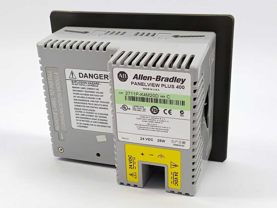 AB 2711P-K4M20D Ser. C PanelView Plus 400
