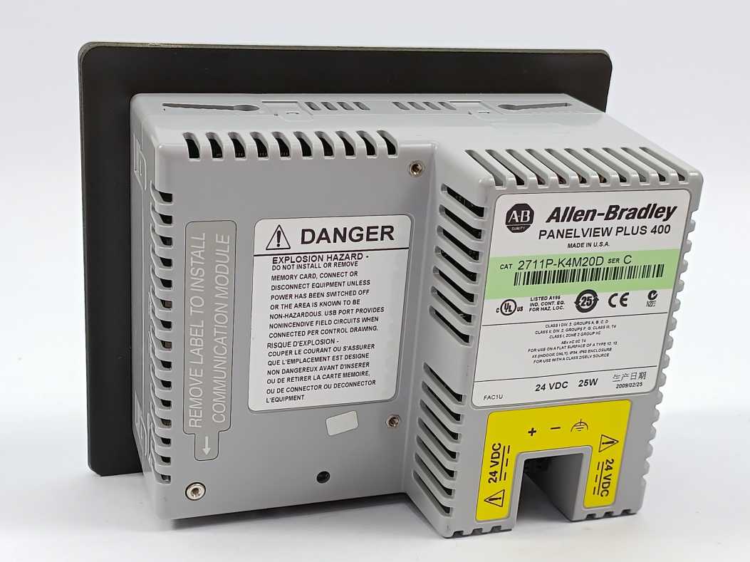 AB 2711P-K4M20D Ser. C PanelView Plus 400