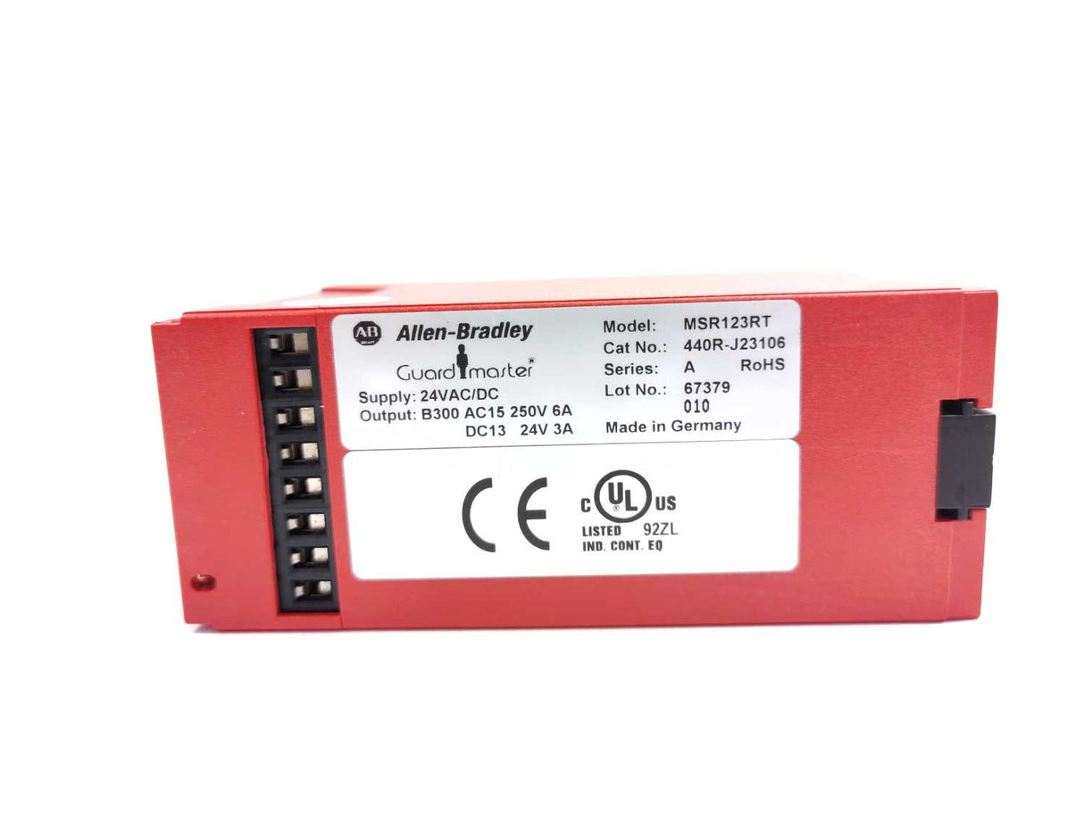 AB 440R-J23106 Guardmaster MSR123RT Safety Relay