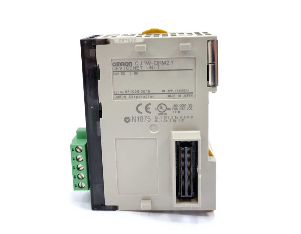 OMRON CJ1W-DRM21 Devicenet unit