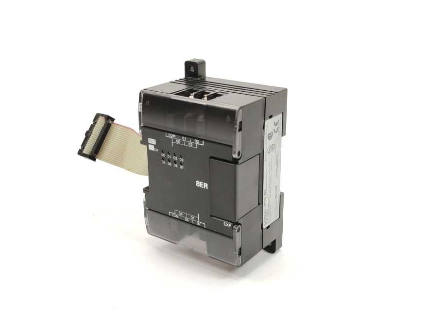 OMRON CP1W-8ER I/O expansion unit, 8 x relay outputs 2 A