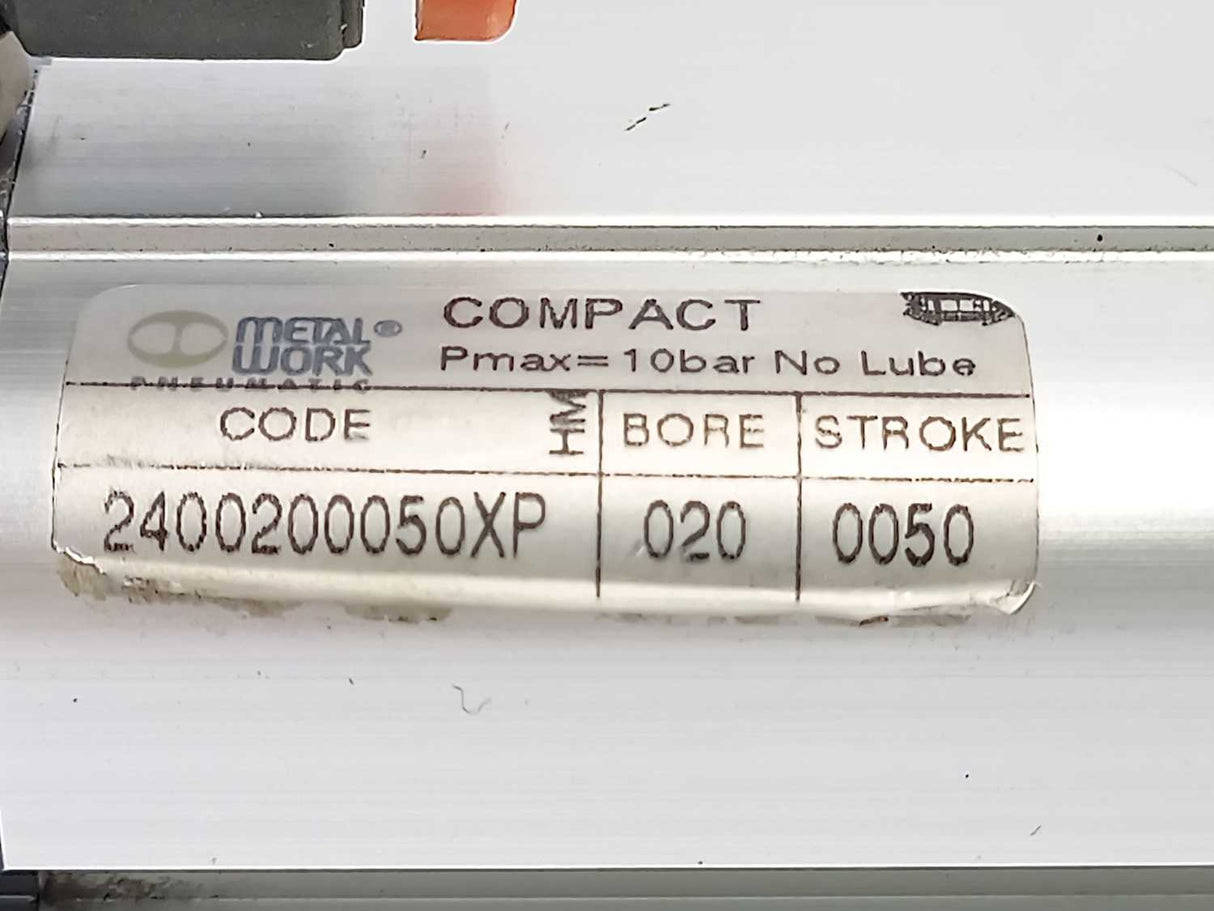 Metal Work 2400200050XP Compact Cylinder