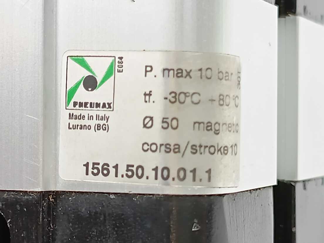 Pneumax 1561.50.10.01.1 Cylinder. Stroke=10mm
