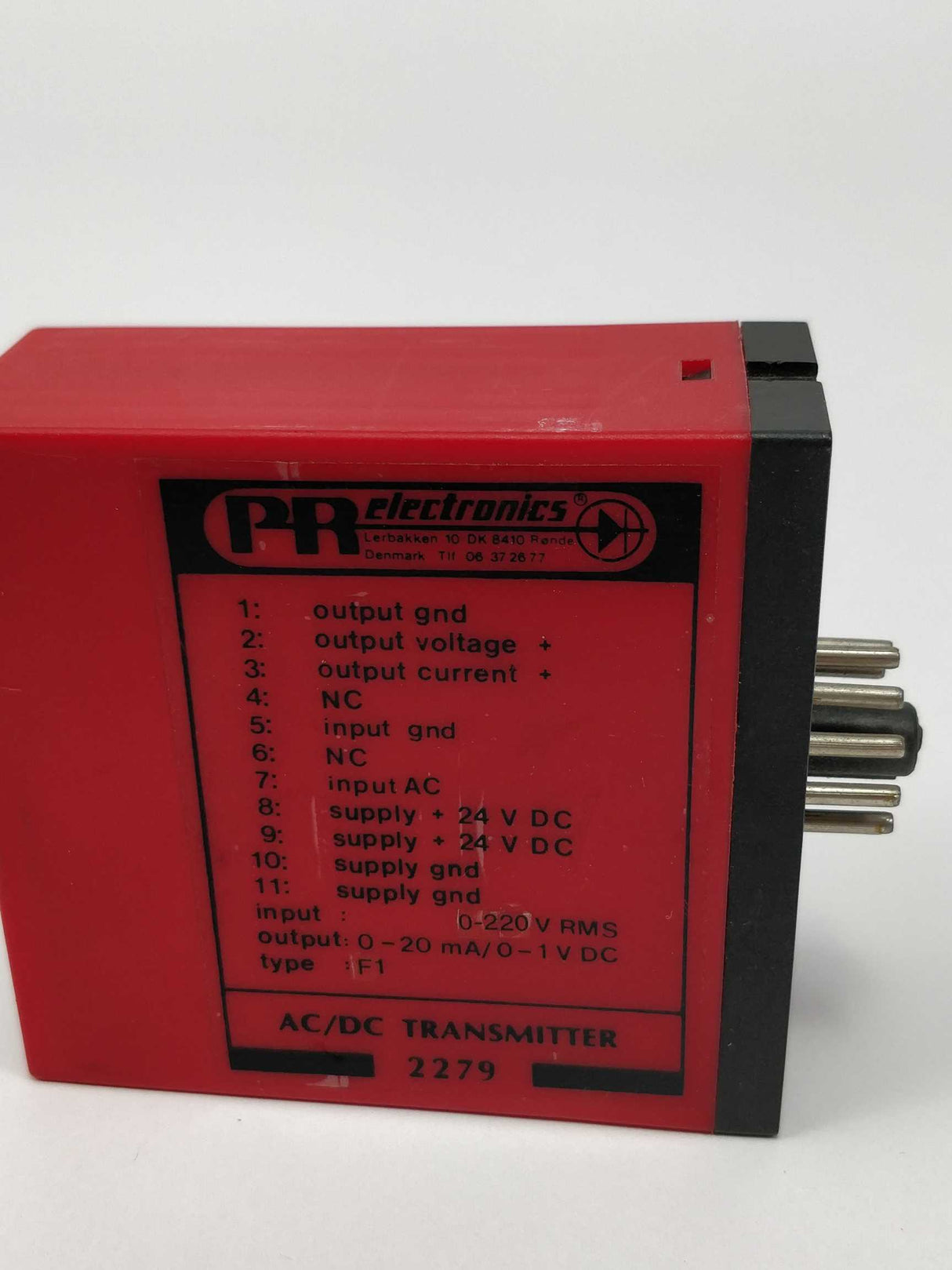 PR Electronics 2279 F1 AC/DC Transmitter