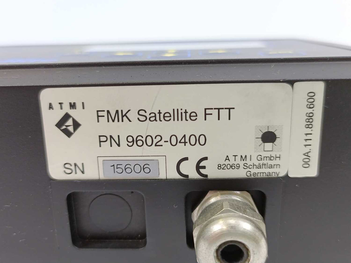 ATMI 9602-0400 FMK Satellite FTT Continuous Gas Monitoring System