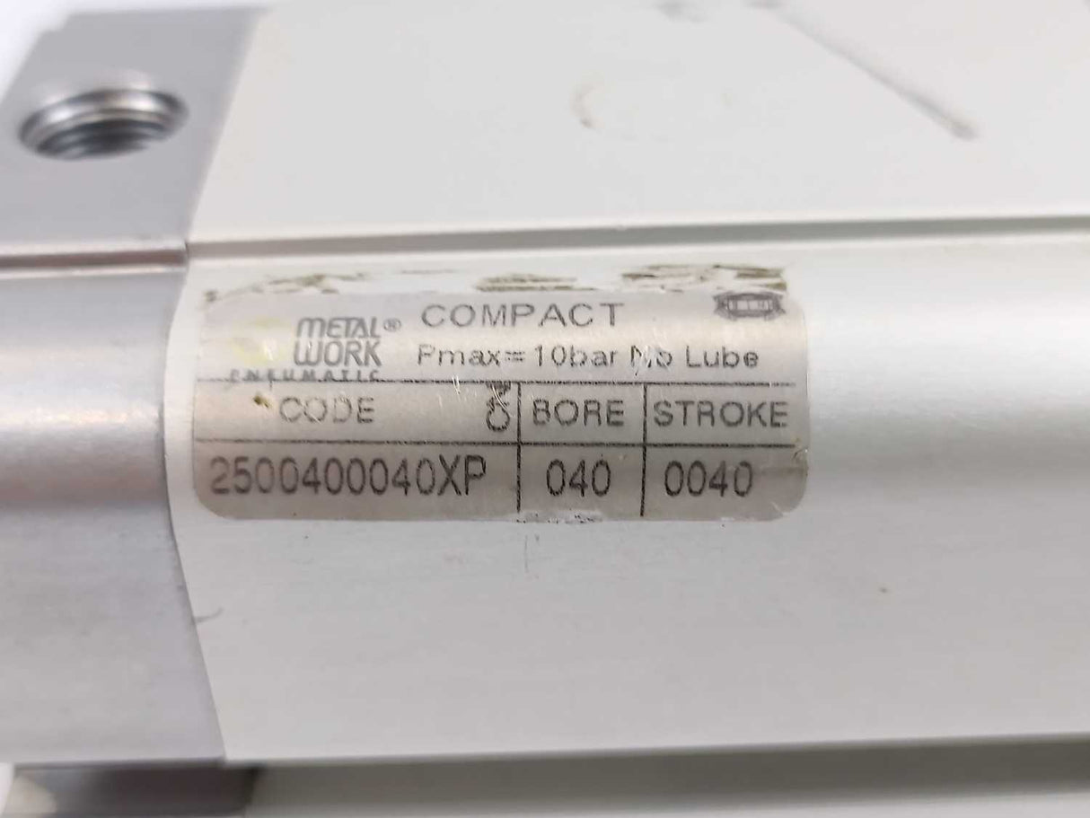 METAL WORK PNEUMATIC 2500400040XP Pmax=10bar