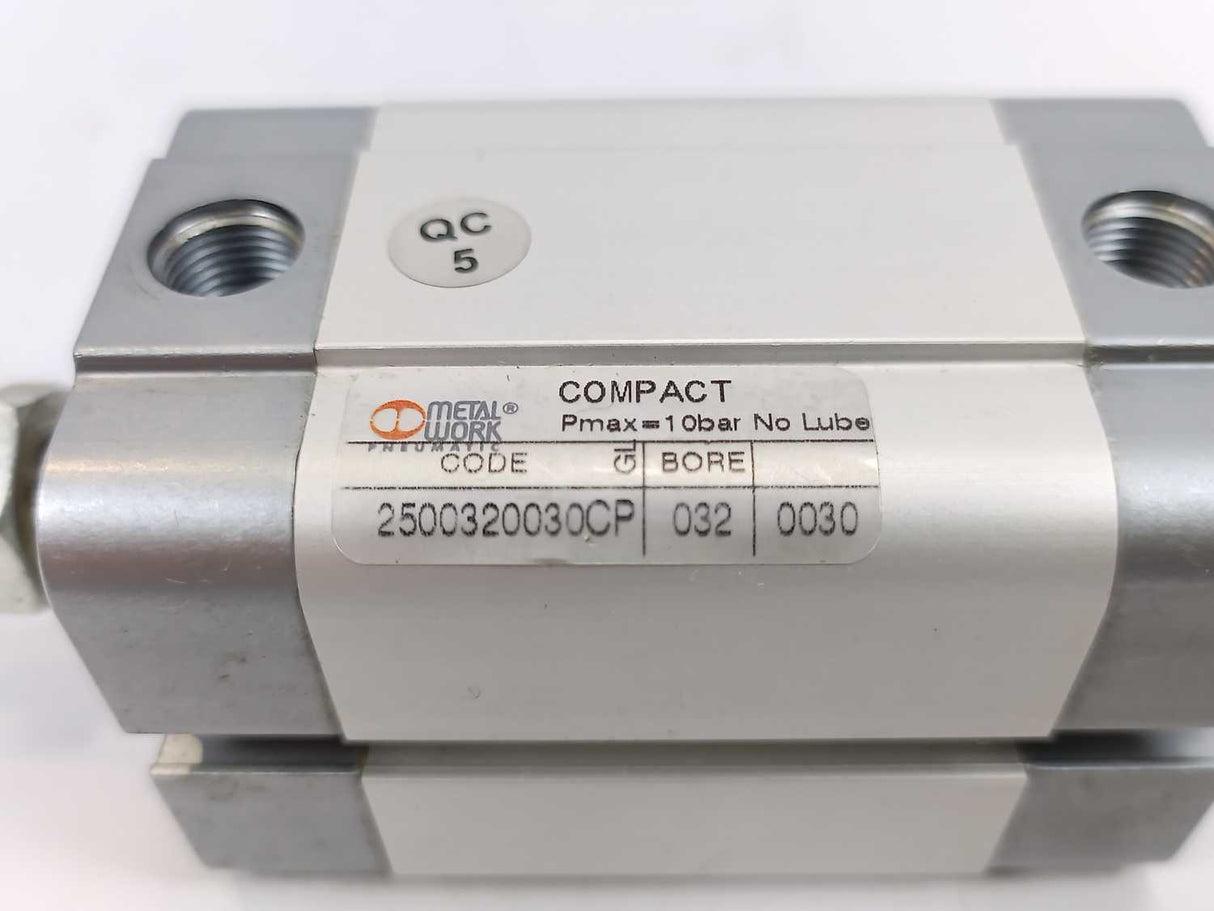 METAL WORK PNEUMATIC 2500320030CP Pmax=10bar, Compact cylinder