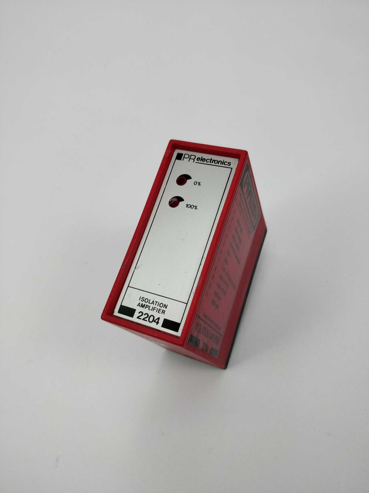 PR Electronics 2204 B2 Serial No. 104736 Isolation Amplifier