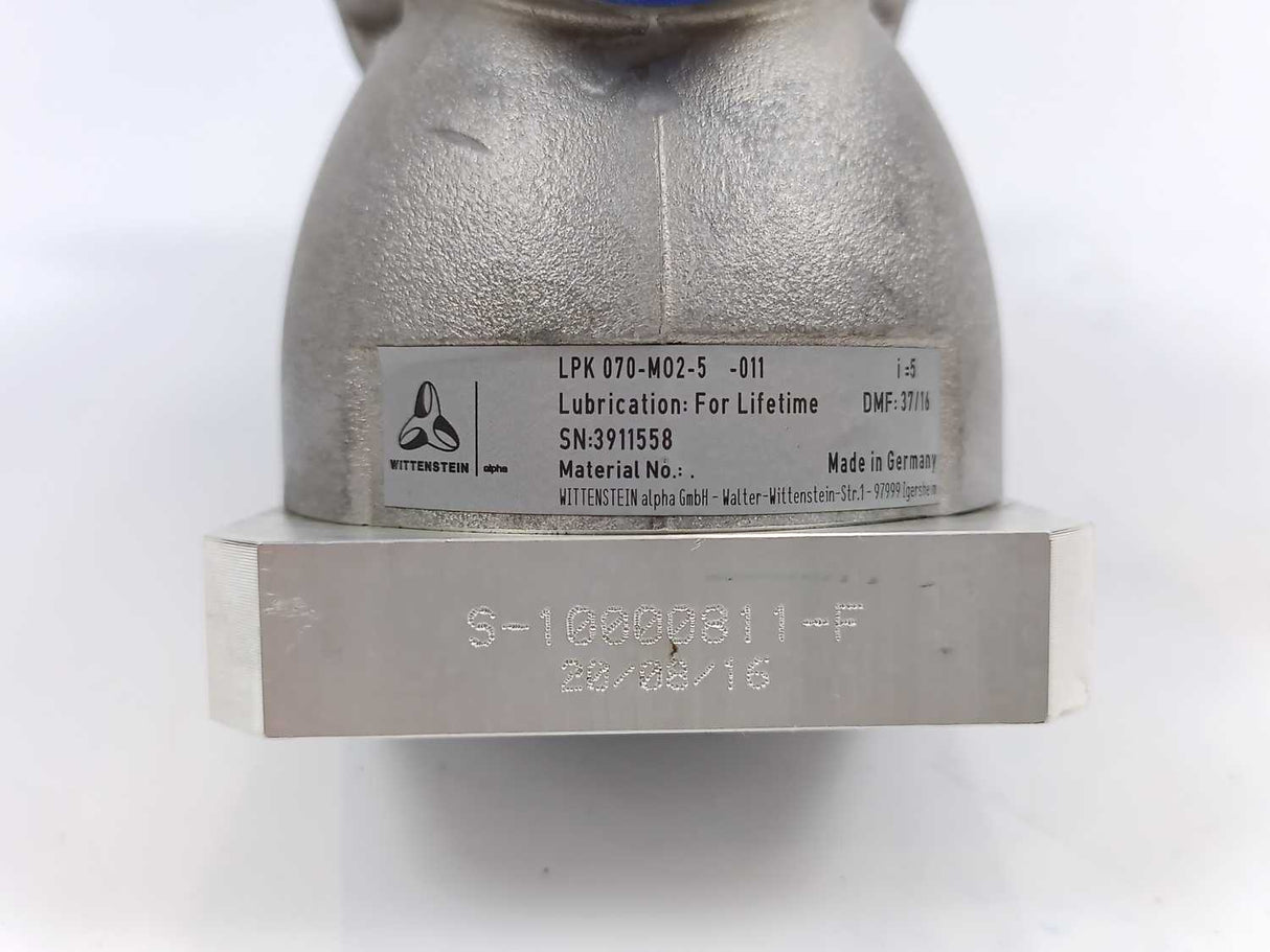 Wittenstein LPK070-M02-5 angular gear