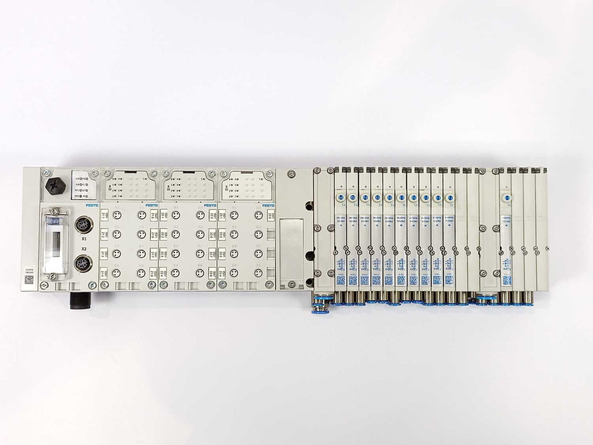 Festo 530411 Valve terminal, 3x W:1912451, 195706, 11 x W: 533342