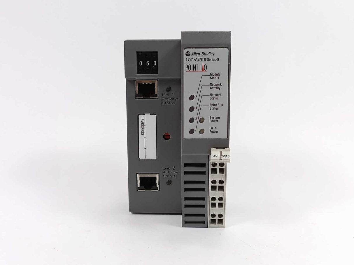 AB 1734-AENTR Ser. B REV.A01 Dual Port Network Adaptor